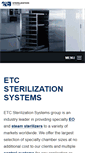 Mobile Screenshot of etcsterilization.com